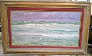 Adolfo Tommasi " Gale-Force Wind " 1890